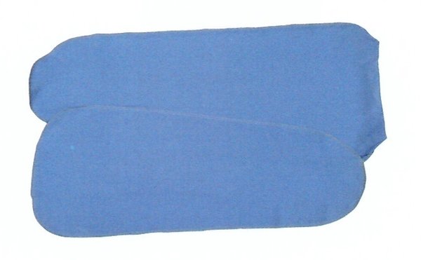 Stoffbezug für Bügeltisch blau  1200x650mm RECTANGULAR